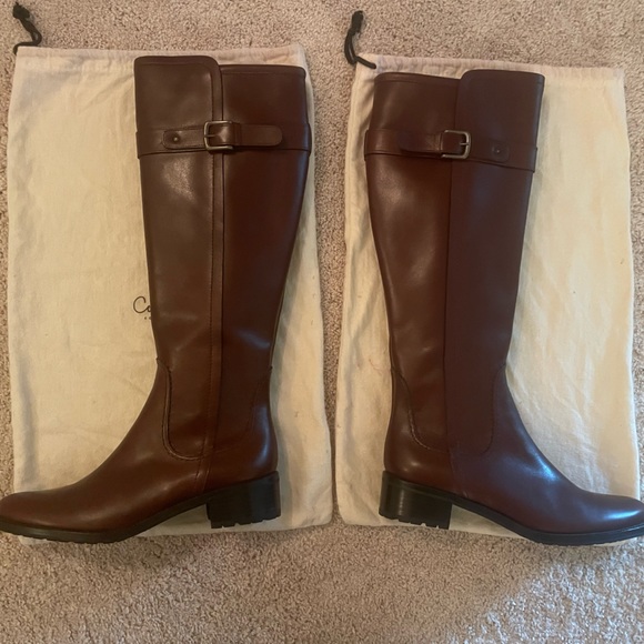 Cole Haan Riding Boots NEW AND UNUSED Size 7 1/2 - Picture 14 of 15